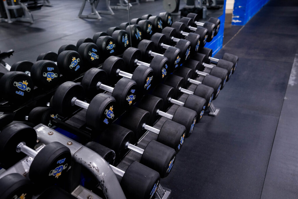 QC Pump House Free Weight Area